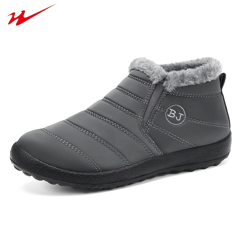 Women's Snow Boots with Fleece Lining, Winter Warmth